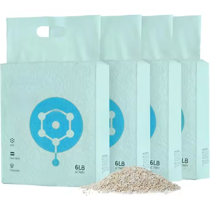 FUKUMARU Tofu 10,8 kg, arena aglomerante rápida para gatos con material súper absorbente, absorción instantánea, excrementos, sin rastro, olor - 1