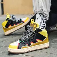 2025 nuevos zapatos casuales de alta calidad, zapatos de entrenamiento cortos y regordetes de moda estilo Harajuku para hombres y mujeres - details 4