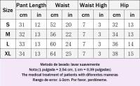 Pantalones de Yoga sin Costuras de Cintura Alta Levantamiento de Cadera Peach - details 0