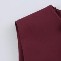 Vestido clásico de moda para mujer con dobladillo ancho y lazo - details 9