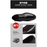 Zapatos De Talla Para Hombre De Cuero Legítimo De Alta Calidad Formal Transpirables Casuales Italianos De Lujo Con Cordones Antideslizantes Para Conducir - details 5