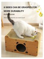 Cama Universal de madera para mascotas, cama de doble capa para gatos y perros pequeños, adecuada para múltiples mascotas KOOBDIN, todas las estaciones - details 2