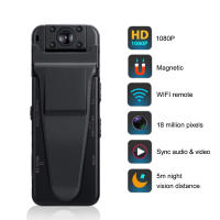 Cámara de seguridad A8, grabadora de vídeo Digital HD con WiFi, visión nocturna de 180 grados, detección de movimiento, Mini videocámaras - details 0