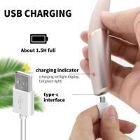 Afeitadora eléctrica portátil para mujer, recargable por USB, indolora, para piernas y axilas, afeitadora eléctrica para mujer. - details 20