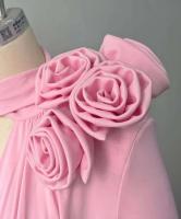 Nueva moda Retro ahuecado manga larga cuello en V cuello colgante Dre para mujer - details 15