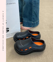 Nuevas zapatillas de verano para hombre y Chef de una palabra de Color sólido, zapatos quirúrgicos Nu para mujer, zuecos - details 31
