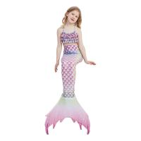 Traje de baño de sirena traje de baño para niños nueva niña traje de princesa de sirena cola de sirena traje de rendimiento para niños - details 7