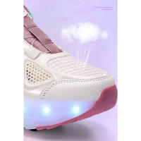 Nueva Mafia Zapatos Niñas 2024 Puede Caminar Y Deslizarse USB De Carga De Los Niños De Verano Zapatos Con Ruedas - details 11