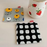 Almohadilla de mesa de tela de doble capa, posavasos con aislamiento térmico, Mantel Individual de 11CM, tapete cuadrado de algodón para tazas, cocina - details 8