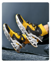 Zapatos de calcetín alto a la moda para hombre, zapatos deportivos informales antideslizantes para exteriores, zapatos transpirables para correr, calzado deportivo para caminar y trotar - details 21