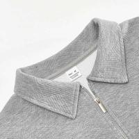 24 polos informales sueltos de manga larga con cuellos y cremalleras, adecuados para la moda masculina transfronteriza en otoño - details 42