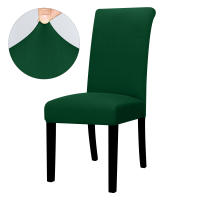 Fundas elásticas de LICRA para sillas, funda para asiento de silla de tamaño Universal para comedor, para banquete de boda, Hotel, funda elástica para silla, 1 unidad - details 9
