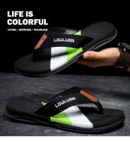 Chanclas de verano para hombres al por mayor al aire libre versión coreana tendencia exterior desgaste zapatos de playa zapatillas de hombre sandalias antideslizantes - details 13