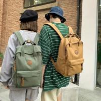 Mochila Vintage Con Cremallera, Mochila De Gran Capacidad, Versátil Para Almacenamiento De Viaje - details 1