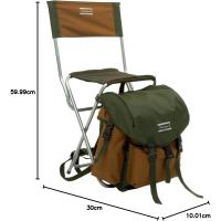 Silla, unisex, marrón/verde, 85 - details 1
