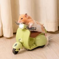 Mini Scooter Eléctrico de iluminación para acrobacias, motocicleta, suministros para mascotas, juguete para hámster - details 0