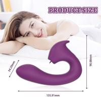 Empaque privado Vibrador de succión con vibración sexy Masajeador femenino pequeño portátil Sexo para adultos - details 2