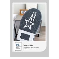 Zapatillas de casa para hombre y mujer, chanclas informales de suela gruesa suave, pantuflas cálidas de felpa, zapatos antideslizantes para dormitorio, invierno, novedad - details 6