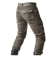 Protector de motocicleta para hombre, pantalones vaqueros ajustados para motocicleta, pantalones de trabajo transpirables y resistentes al desgaste - details 5