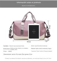 Bolsa De Viaje Con Bloques De Color, Maletas Para Hombre Y Mujer, Nueva, 2023 - details 2