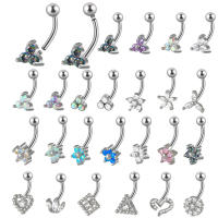 Piercing para cejas de titanio, 1 piezas, G23, Daith, anillo cómodo, curvado, Tragus, pendiente, hélice delantera, Piercings Carti - details 0