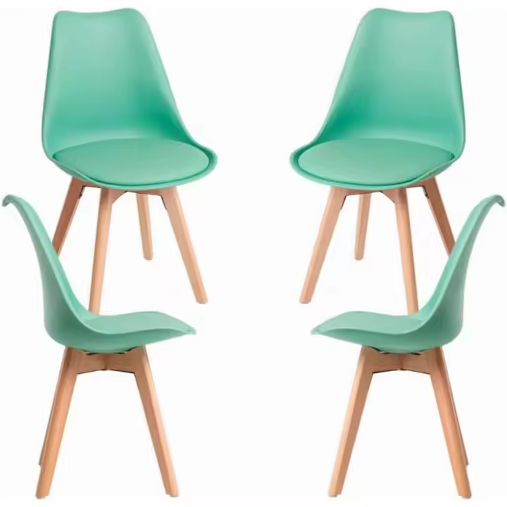 Pack Sillas Comedor - Pack 4 Sillas Synk Basic - Negro - 1