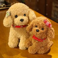 Peluche de Perro Realista de 22cm Juguete de Imitación de la Suerte Caniche Juguetes Hechos a Mano - details 11