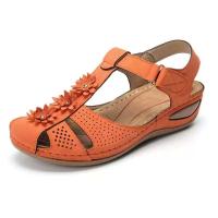 Sandalias de tacón de cuña de verano para mujer - details 1