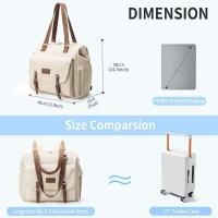 Bolsa cruzada de lactancia para mamás, mochila multifuncional duradera para pañales, organizador de viaje ligero y grande, 1 Uds. - details 1