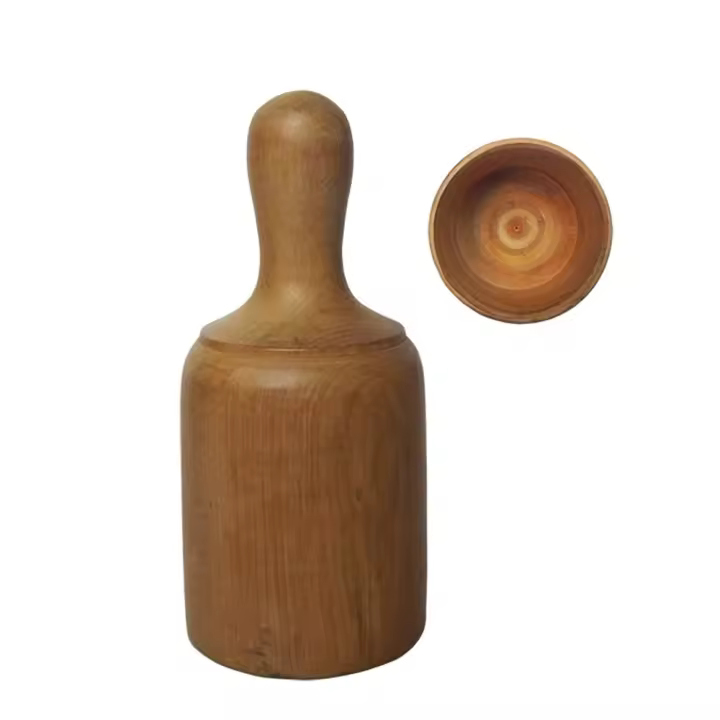 Tazas de Terapia de Madera Ventosa Aromática para Eliminación de Celulitis - 1