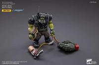 JOYTOY 40k 1/18 figuras de acción Anime 12CM Ork Kommandos Nob Nazbog Ragrob Snarit Rotbilge Balrukk juguete de modelo de colección - details 17