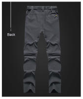 Pantalones De Camuflaje Para Hombre TRVLWEGO Resistentes Al Agua Y Secado Rápido Protección UV Para Acampar Y Senderismo Técnica Power Dry - details 8