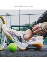 Zapatillas de verano grandes para hombre Nuevas zapatillas de entrenamiento de bádminton con suela antideslizante Zapatillas deportivas con suela de piel de vaca para pareja - details 3