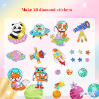 Kit de Pintura de Diamante 5D GEM para Niños Herramientas de Bricolaje Pegatinas Artesanía Adorable Regalos para Niños - details 7