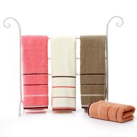 Cuatro Toallas de Baño de Algodón 100% Peinado:Toallas de Spa de Algodón Super Absorbente y Ultra Suave (13,8 x 29,5 pulgadas),Toalla Aqua,Borde Envuelto,Tejido Plano - details 0