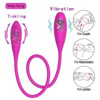 Vibradores anales de doble vibración de control remoto inalámbrico 6 huevos de vibrador de punto G de múltiples velocidades Vibrador del clítoris recargable para pareja - details 0