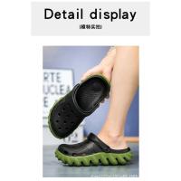 Sandalias planas para hombre, zapatos de EVA, zapatillas de jardín con plataforma, sandalias de verano para hombre, nuevas zapatillas deportivas para hombre, chanclas para exteriores, zuecos para el hogar - details 8