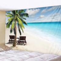 Tapiz de playa Tropical nórdico, Mandala colgante de pared Hippie, decoración de dormitorio, tapiz psicodélico, tapiz bohemio, 6 tamaños - details 7