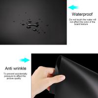 PULUZ-Kit de papel de PVC para fondo de fotografía, caja de tienda de estudio, 3 colores (negro, blanco, amarillo), tamaño: 120cm x 60cm, 3 piezas - details 6