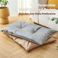 Cama de Mascotas Refrescante de Doble Superficie Alfombra de Verano Impermeable para Perros y Gatos con Pad de Salpicaduras de Cuero - details 2