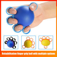 Bola de silicona para fortalecer los músculos de los dedos, pinza de mano, entrenador de fuerza de muñeca, ejercicio de brazo, rehabilitación - details 1