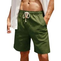 Pantalones cortos casuales, Pantalones cortos casuales, Pantalones cortos casuales con bolsillos extragrandes, Piernas rectas 5/10 - details 0