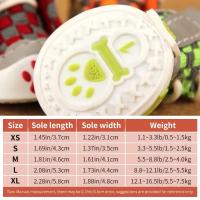 Zapatos para perros, osos de peluche, zapatos de suela blanda, zapatos transpirables anticaída para cachorros pequeños, juego de 4 zapatos de verano para mascotas - details 4