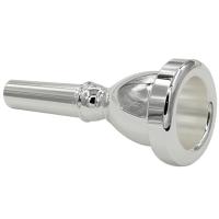 Boquilla de sujeción grande, boquilla de TUBA chapada en plata, boquilla grande de bajo - details 5