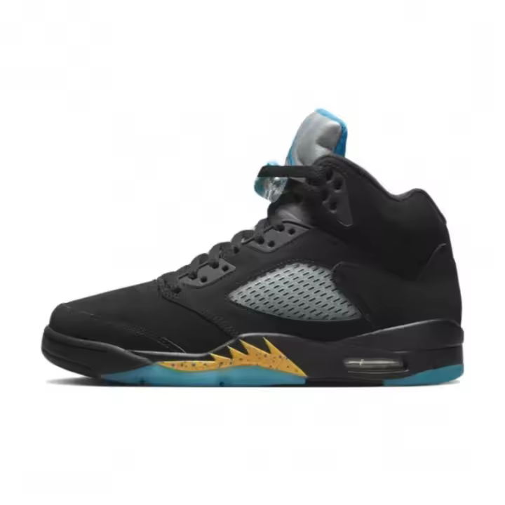 Las zapatillas de baloncesto negras de alta calidad para hombre absorben el impacto y son duraderas. - 1