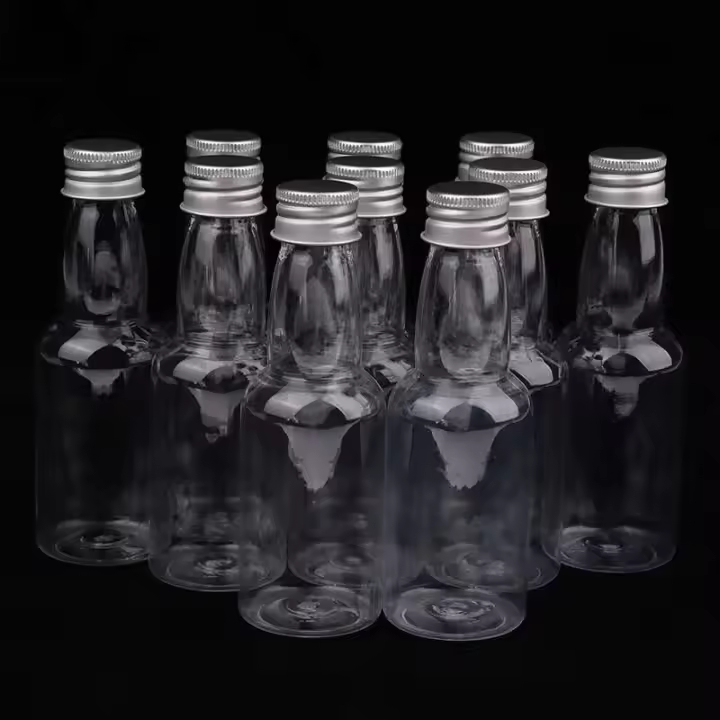 Botellas de Vino Recargables Pequeñas de 50ml Tapa a Tornillo a Prueba de Fugas - 1