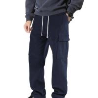 Pantalones rectos de primavera para hombre, pantalones casuales de pana, pantalones masculinos - details 2