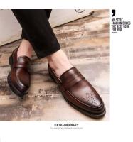 2025 Sepatu Kulit zapatos casuales regulares de oficina de vestir hechos a mano de negocios Oxford de alta calidad para hombres - details 2