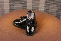 Zapatos planos de cuero para niños, zapatos de baile antideslizantes para actuaciones escolares, zapatos casuales para fiestas, bodas para niños pequeños - details 12
