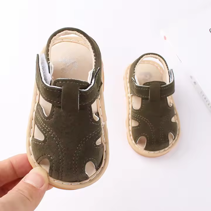 Sandalias de Verano para Bebés Suela Antideslizante de Alta Calidad Adecuado para Hermanos y Hermanas de 0-2 Años - 1